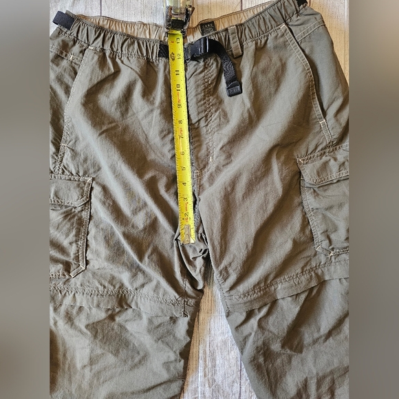 REI Men's Size Large 28" Length Nylon Convertible Hiking Outdoors Pants UPF 50 - Picture 10 of 10